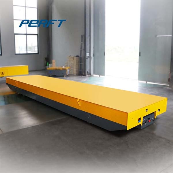 <h3>heavy duty rail transfer cart with flat steel deck 20 tons </h3>
